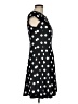 AB Studio Polka Dots Black Casual Dress Size 8 - photo 4
