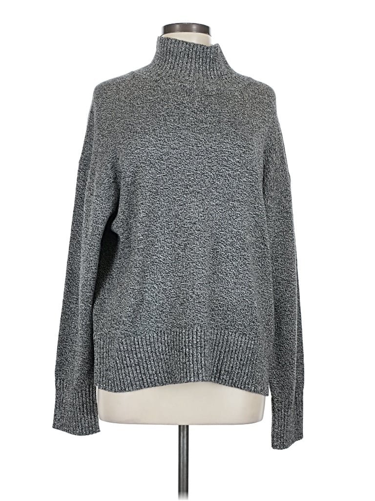 Pre-owned Everlane Turtleneck Sweater In Gray