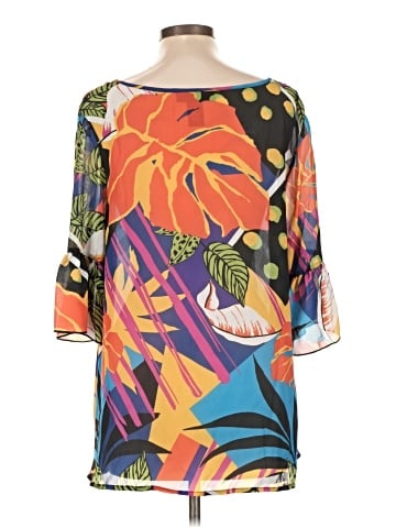 Ashley Stewart 3/4 Sleeve T-Shirt (view 2)
