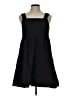 DAZY Solid Black Casual Dress Size L - photo 1