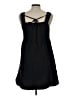 DAZY Solid Black Casual Dress Size L - photo 2