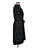 Cotidié Solid Black Casual Dress Size M - photo 4