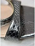 Miu Miu 100% Leather Metallic Silver Sandals Size EU 38 1/2 - photo 8