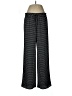Ann Taylor LOFT 100% Polyester Houndstooth Black Casual Pants Size M - photo 1