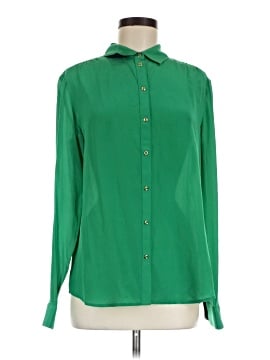 Banana Republic Long Sleeve Silk Top (view 1)