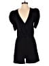 NATION LTD Solid Black Romper Size S - photo 1