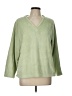 Charter Club 100% Polyester Green Pullover Sweater Size L - photo 1