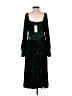 Simplee 100% Polyester Green Casual Dress Size S - photo 2