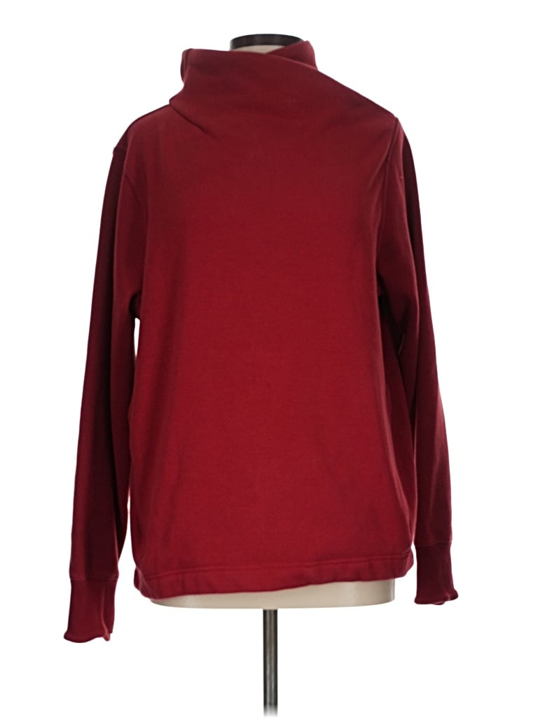 Pre-owned Athleta Sweatshirt In Burgundy