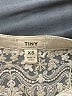 Tiny 100% Rayon Ivory Cocktail Dress Size XS - photo 7