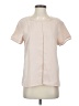 Calvin Klein 100% Polyester Pink Short Sleeve Blouse Size XS - photo 1