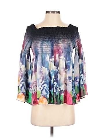 Nicole Miller Artelier 3/4 Sleeve Blouse (view 1)