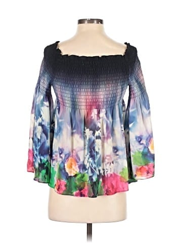 Nicole Miller Artelier 3/4 Sleeve Blouse (view 2)