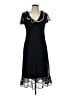 believe.. 100% Polyester Black Cocktail Dress Size 12 - photo 1