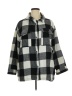 Serra Checkered-gingham Gray Coat Size XL - photo 1