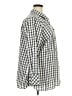 Talbots Checkered-gingham Gray 3/4 Sleeve Button-Down Shirt Size 22 - photo 4