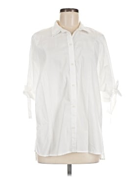 Gap 3/4 Sleeve Button-Down Shirt (view 1)