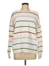 In February Stripes White Pullover Sweater Size L - photo 1