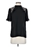 Bird 100% Polyester Black Short Sleeve Blouse Size S - photo 1