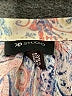 AB Studio 100% Polyester Blue 3/4 Sleeve Blouse Size M - photo 7
