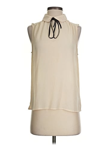 Pink Owl Sleeveless Blouse (view 1)