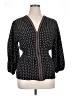 Max Studio Black 3/4 Sleeve Blouse Size XL - photo 1