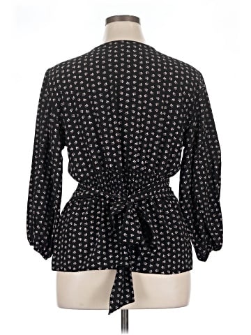 Max Studio 3/4 Sleeve Blouse (view 2)
