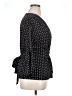 Max Studio Black 3/4 Sleeve Blouse Size XL - photo 4