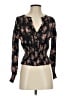wonderly Black Long Sleeve Blouse Size XS - photo 1