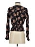 wonderly Black Long Sleeve Blouse Size XS - photo 2