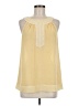 Twenty One 100% Polyester Yellow Sleeveless Blouse Size M - photo 1