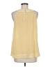 Twenty One 100% Polyester Yellow Sleeveless Blouse Size M - photo 2