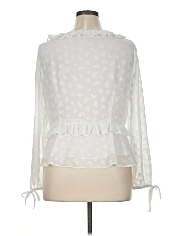 MICHAEL Michael Kors Long Sleeve Blouse (view 2)