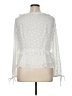 MICHAEL Michael Kors 100% Polyester Ivory Long Sleeve Blouse Size XL - photo 2