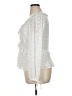 MICHAEL Michael Kors 100% Polyester Ivory Long Sleeve Blouse Size XL - photo 5