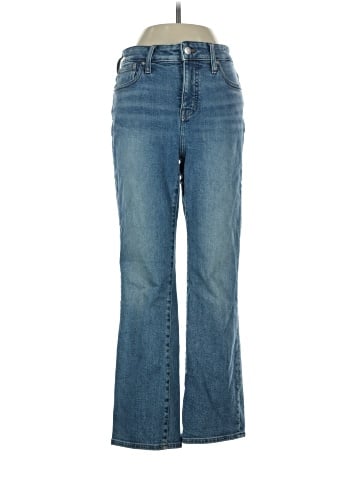 Madewell Curvy Kick Out Crop Jeans in Oneida Wash (view 1)