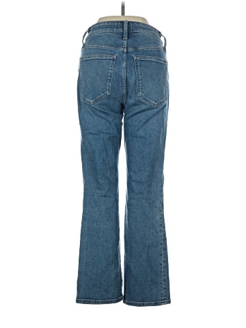 Madewell Curvy Kick Out Crop Jeans in Oneida Wash (view 2)