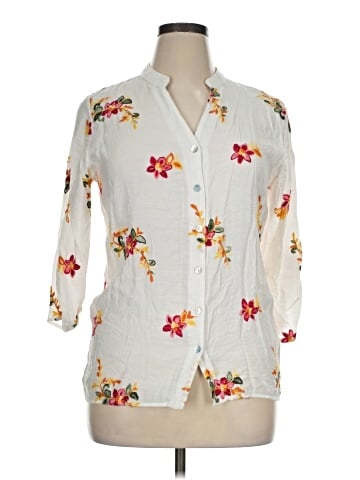 Kindred 3/4 Sleeve Blouse (view 1)