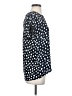 Ann Taylor LOFT 100% Polyester Stars Blue Short Sleeve Blouse Size S - photo 4