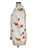Kindred 100% Polyester Floral Ivory White 3/4 Sleeve Blouse Size XL - photo 5
