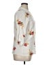 Kindred 100% Polyester Floral Ivory White 3/4 Sleeve Blouse Size XL - photo 4