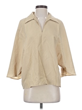 MNG 3/4 Sleeve Button-Down Shirt (view 1)