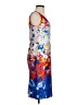 Milly Print Blue Cocktail Dress Size 2 - photo 4