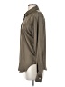 Things Between Solid Gray Long Sleeve Blouse Size XS - photo 5