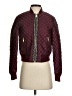 MICHAEL Michael Kors 100% Polyester Burgundy Jacket Size XS - photo 1
