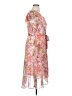 DKNY 100% Polyester Paisley Pink Cocktail Dress Size 14 - photo 4