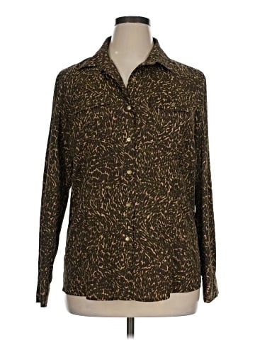 MICHAEL Michael Kors Long Sleeve Blouse (view 1)