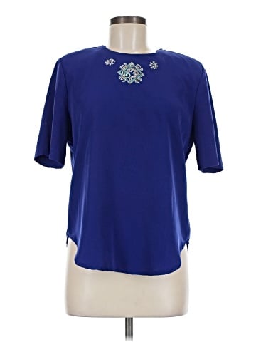 Ali Miles Short Sleeve Blouse (view 1)