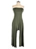 Final Touch Solid Green Romper Size S - photo 1