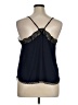 1.State 100% Polyester Black Sleeveless Blouse Size XL - photo 2